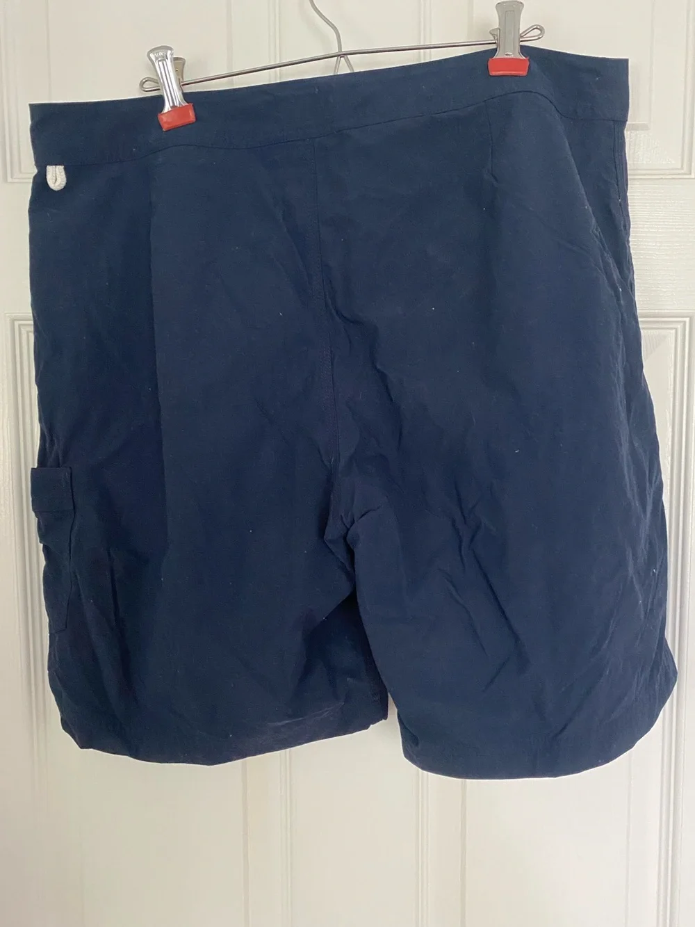 J.Crew Men's Navy Drawstring Swim Trunks